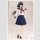 Sousaishojoteien Plastic Model Kit 1/10 Kiru Pla Kuon Yakushiji Touou High School Uniform 16 cm