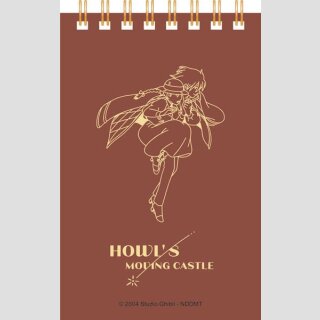 STUDIO GHIBLI スタジオジブリ Das wandelnde Schloss ★ Howls Moving Castle ～Notizblock～