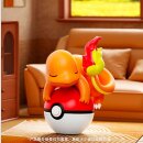 POKEMON Glow-in-the-Dark Mini Figur GLUMANDA～CHARMANDER