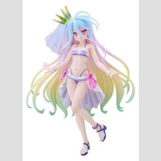 No Game No Life Tenitol Tall PVC Figur Shiro swimwear dress Ver. 29 cm
