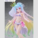 No Game No Life Tenitol Tall PVC Figur Shiro swimwear dress Ver. 29 cm