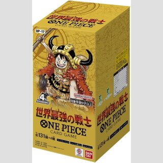 ONE PIECE Card Game OP-17 The Worlds Strongest Warrior ～Booster Display～ [-JP] ★MAX 1 DISPLAY PRO KUNDE★