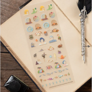 STUDIO GHIBLI スタジオジブリ Das wandelnde Schloss ★ Howls Moving Castle ～Schedule SEAL Stickers～