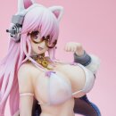 Super Sonico PVC Figur White Cat Ver. (Reissue) 27 cm  ★★★Jeeg Best Price 13.11.2026★★★