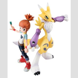 Digimon Tamers G.E.M. Series PVC Figur Renamon & Ruki Makino 13 cm (Repeat)