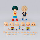 My Hero Academia S.H.Figuarts Actionfigur Izuku Midoriya & Katsuki Bakugo -Childhood Set- 9 cm