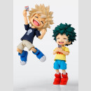 My Hero Academia S.H.Figuarts Actionfigur Izuku Midoriya & Katsuki Bakugo -Childhood Set- 9 cm