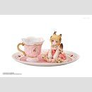 Original Character DLC Series PVC Figur Tea Time Cats Orange Cat 10 cm