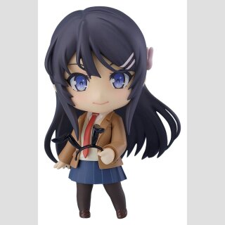 Rascal Does Not Dream of Bunny Girl Senpai Nendoroid Actionfigur Mai Sakurajima 10 cm