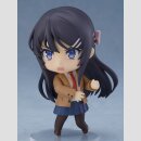 Rascal Does Not Dream of Bunny Girl Senpai Nendoroid Actionfigur Mai Sakurajima 10 cm