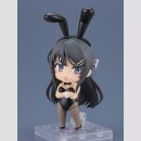 Rascal Does Not Dream of Bunny Girl Senpai Nendoroid Actionfigur Mai Sakurajima: Bunny Girl Ver. 10 cm