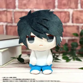 DEATH NOTE Sitting Chibi Plüsch BIG B ～L～ | DEATH NOTE おすわりくらぶBIG B L