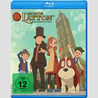 DETEKTEI LAYTON Die komplette Serie [Blu Ray]