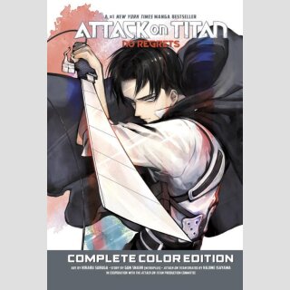 ATTACK ON TITAN No Regrets ★Complete Color Edition★ [Hardcover]