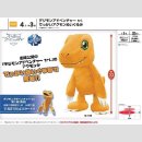 BANPRESTO PLÜSCH Digimon Adventure TRI [Agumon]