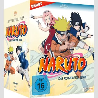 Naruto: Die Komplette Serie [Blu Ray] ++Limited Special Edition++