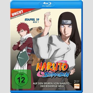 Naruto Shippuden Staffel 19 Blu Ray Box 1 (Uncut)