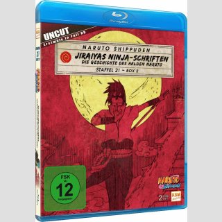 Naruto Shippuden Staffel 21 Blu Ray Box 2 (Uncut)