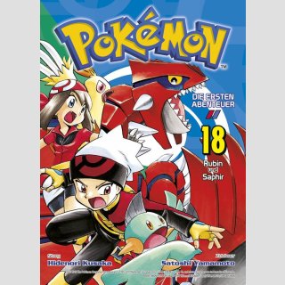 Pokemon: Die ersten Abenteuer Bd. 18 [Rubin & Saphir]