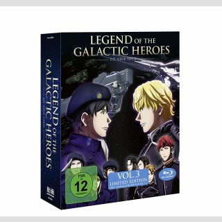 Legend of the Galactic Heroes - Die Neue These Blu Ray vol. 3 mit Sammelschuber