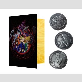 Yu-Gi-Oh! Sammelmünzen 3er-Pack