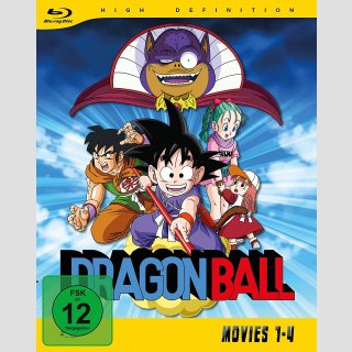 Dragon Ball Movies 1-4 Box [Blu Ray]