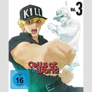 Cells at Work! vol. 3 [Blu Ray + DVD]