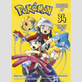 Pokemon: Die ersten Abenteuer Bd. 34 [Diamant und Perl]