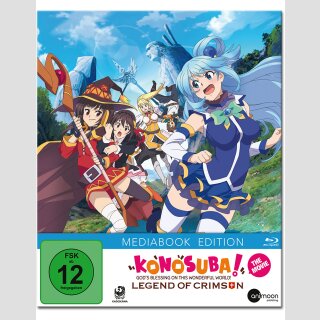 Kono Suba! Gods Blessing on this Wonderful World! The Movie: Legend of Crimson [Blu Ray Limited Mediabook Edition]