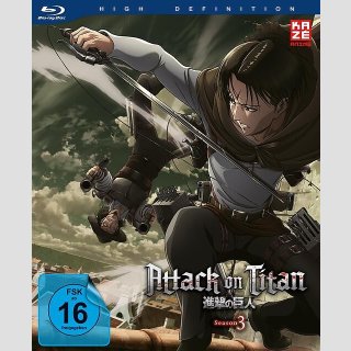 Attack on Titan 3. Staffel Komplett-Set [Blu Ray]