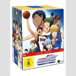 Kurokos Basketball 1st Season vol. 1 [DVD] ++Limited Steelcase Edition mit Sammelschuber++