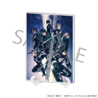 ATTACK ON TITAN The Final Season A5 Acryl Art Board Ver. 1