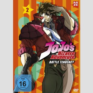 JoJos Bizarre Adventure vol. 2 [DVD] Battle Tendency