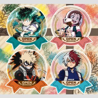 MY HERO ACADEMIA Stickers mit Beschriftungsmöglichkeit