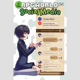 If the RPG World Had Social Media [Light Novel] (One Shot)