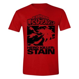 T-SHIRT My Hero Academia: Hero Killer Stain Grösse [S]