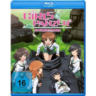 Girls & Panzer: Die komplette Serie + OVA [Blu Ray]