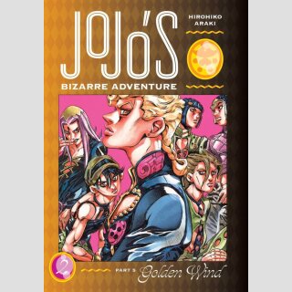 JoJos Bizarre Adventure Part 5: Golden Wind vol. 2 (Hardcover)