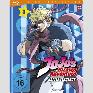 JoJos Bizarre Adventure vol. 3 [Blu Ray] Battle Tendency