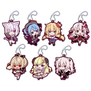 HOLOLIVE PRODUCTION Rubber Anhänger Komplett-Set
