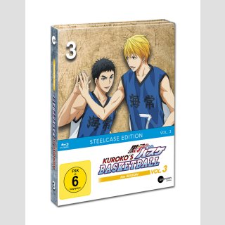 Kurokos Basketball 3rd Season vol. 3 [Blu Ray] ++Limited Steelcase Edition++