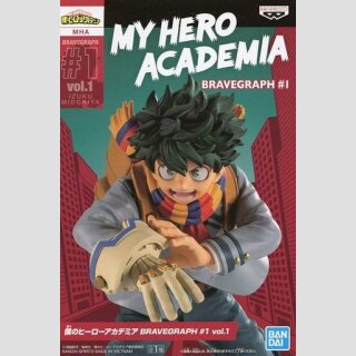 BANDAI SPIRITS  BRAVE GRAPH #1 vol. 1: My Hero Academia IZUKU MIDORIYA