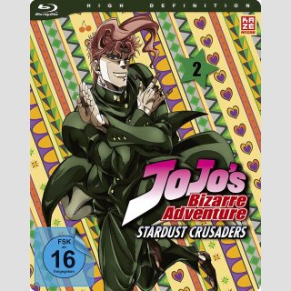JoJos Bizarre Adventure vol. 2 [Blu Ray] Stardust Crusaders