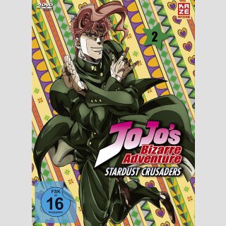 JoJos Bizarre Adventure vol. 2 [DVD] Stardust Crusaders