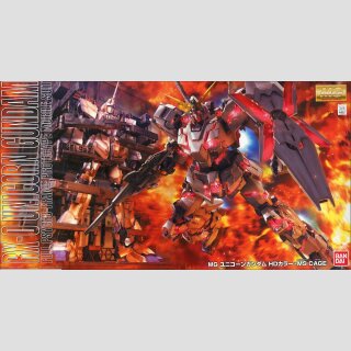 1/100 MG Unicorn Gundam HD Color + MS Cage