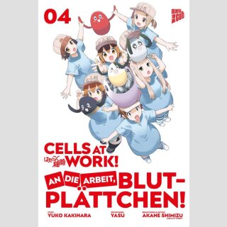 CELLS AT WORK! An die Arbeit Blutplättchen Bd. 4 (Ende)
