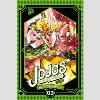 JOJOS BIZARRE ADVENTURE Part 2: Battle Tendency Bd. 3