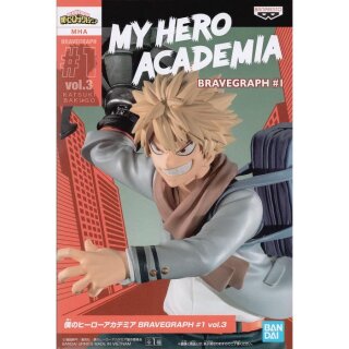 BANDAI SPIRITS  BRAVE GRAPH #1 vol. 3: My Hero Academia KATSUKI BAKUGO