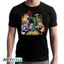 T-SHIRT ABYSTYLE My Hero Academia [Gruppe] Gr&ouml;sse [S]