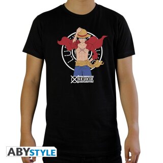 T-SHIRT ABYSTYLE One Piece [Luffy New World] Grösse [M]